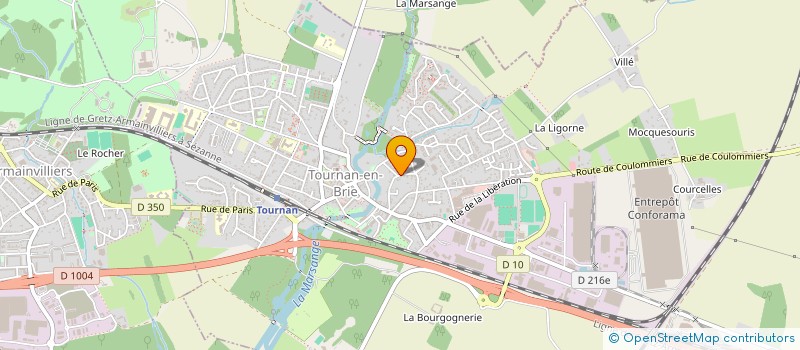 localisation de l'entreprise SCI DU 23 JUIN  TOURNAN-EN-BRIE