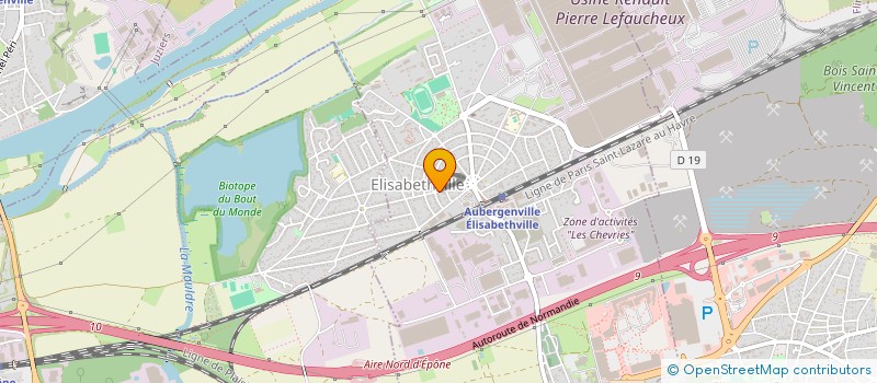 localisation de l'entreprise SCI DU 23 RUE DE GASSICOURT  AUBERGENVILLE