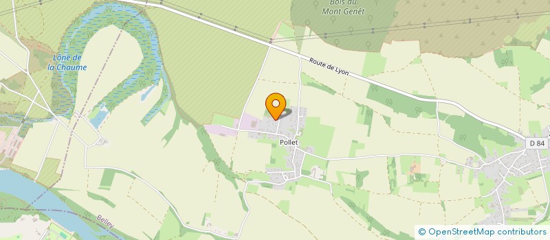 localisation de l'entreprise SCI DU 23 RUE DES MAISONS NEUVES  PEROUGES