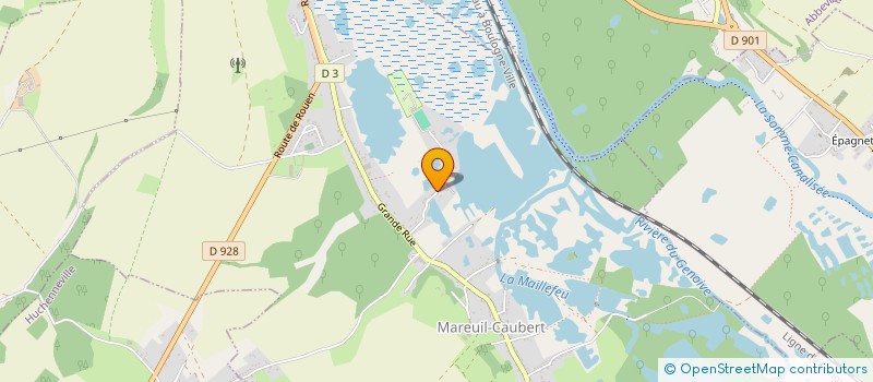 localisation de l'entreprise SCI DU 23 RUE DU MARAIS TALSAC  MAREUIL-CAUBERT