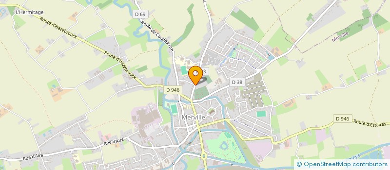 localisation de l'entreprise SCI DU 23 RUE VICTORINE DEROIDE  MERVILLE