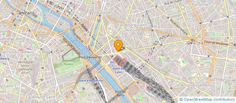 localisation de l'entreprise SCI DU 23 T BD DIDEROT  PARIS