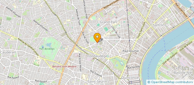 localisation de l'entreprise SCI DU 230 RUE CAMILLE GODARD  BORDEAUX