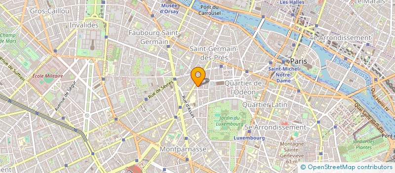 localisation de l'entreprise SCI DU 235 B RUE SAINT CHARLES  PARIS