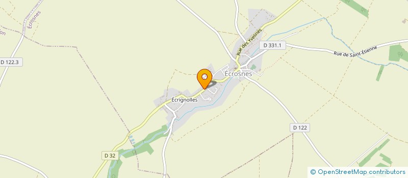 localisation de l'entreprise SCI DU 24 à ECROSNES