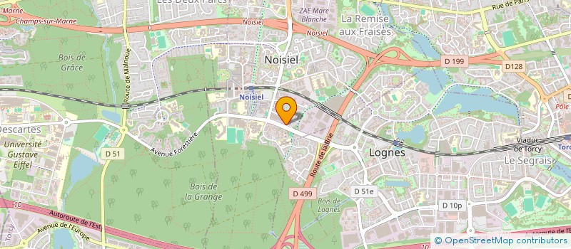 localisation de l'entreprise SCI DU 24 AVENUE DE BRY  NOISIEL