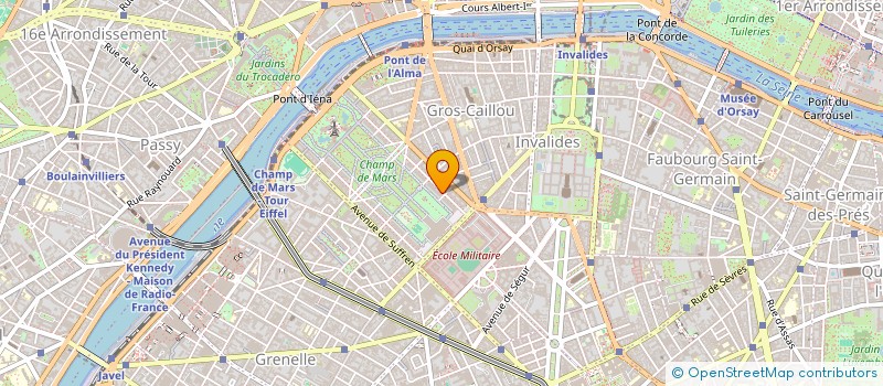 localisation de l'entreprise SCI DU 24 AVENUE EMILE DESCHANEL  PARIS