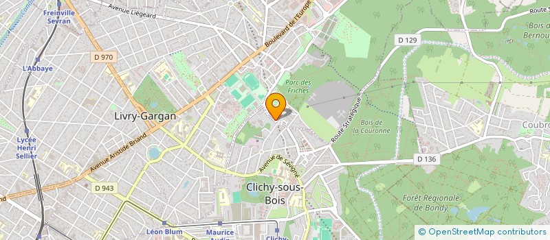 localisation de l'entreprise SCI DU 24 BIS ALLEE CONDORCET à LIVRY-GARGAN