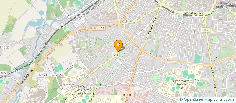 localisation de l'entreprise SCI DU 24 BIS ROUTE DE CHAINGY à AMIENS