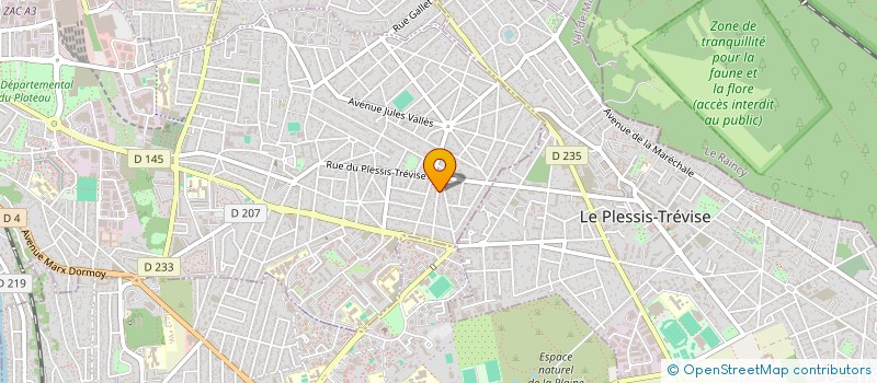 localisation de l'entreprise SCI DU 24 DE CHAGNY  CHAMPIGNY-SUR-MARNE