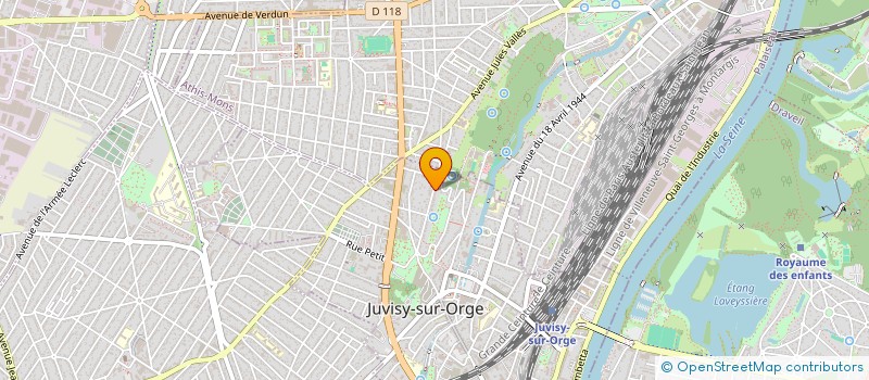 localisation de l'entreprise SCI DU 24 FEVRIER 2006  JUVISY-SUR-ORGE