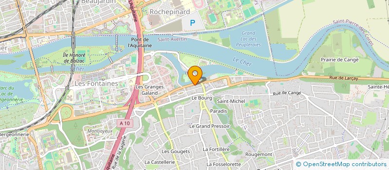 localisation de l'entreprise SCI DU 24 QUAI CARNOT  SAINT-AVERTIN