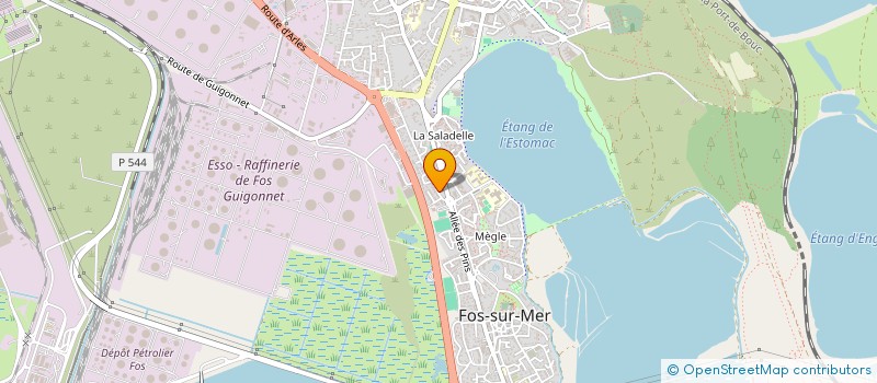 localisation de l'entreprise SCI DU 24 RUE CARNOT  FOS-SUR-MER