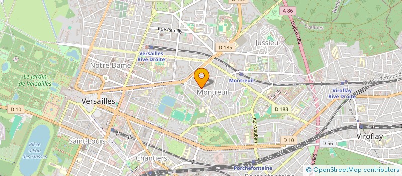 localisation de l'entreprise SCI DU 24 RUE DE MONTREUIL à VERSAILLES