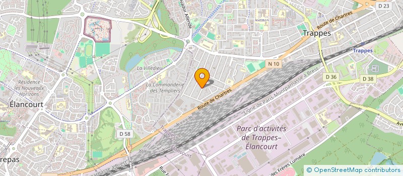 localisation de l'entreprise SCI DU 24 RUE MANSART  TRAPPES