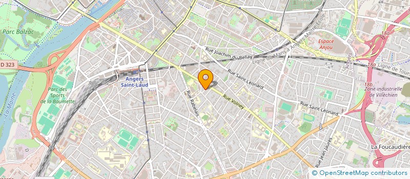localisation de l'entreprise SCI DU 24 RUE MAX RICHARD à ANGERS