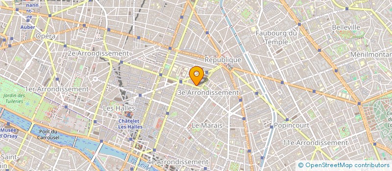 localisation de l'entreprise SCI DU 25  PARIS