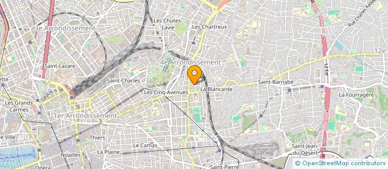 localisation de l'entreprise SCI DU 25 BD ROUGIER à MARSEILLE