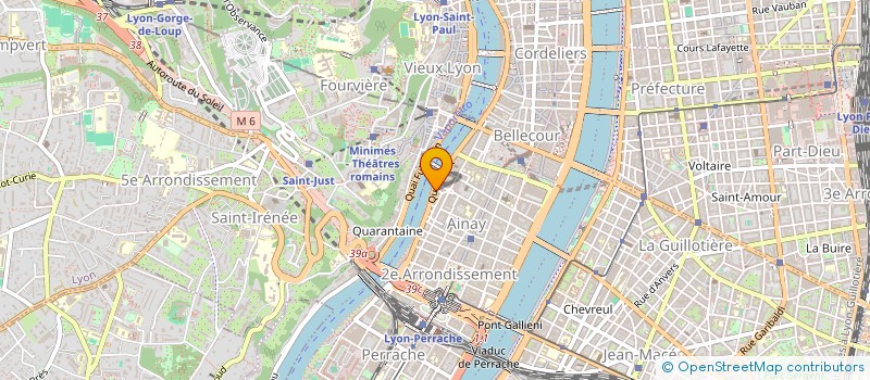 localisation de l'entreprise SCI  DU 25 COURS  GAMBETTA  LYON