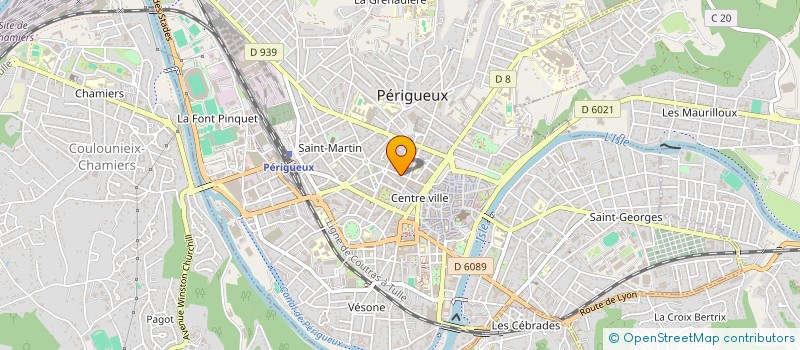 localisation de l'entreprise SCI DU 25 ET 27RUE GAMBETTA à PERIGUEUX