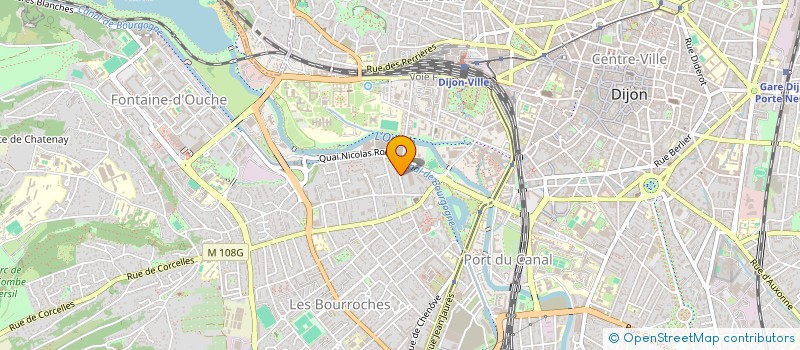 localisation de l'entreprise SCI DU 25 MAI à DIJON