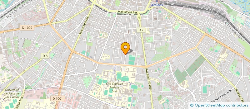 localisation de l'entreprise SCI DU 25 RUE ALEXANDRE FATTON à AMIENS