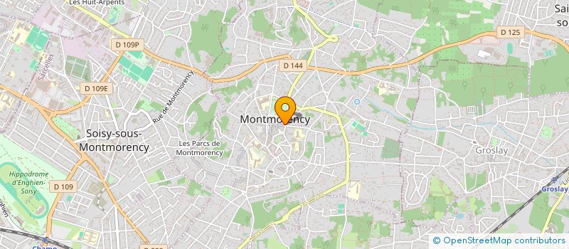 localisation de l'entreprise SCI DU 25 RUE CARNOT à MONTMORENCY