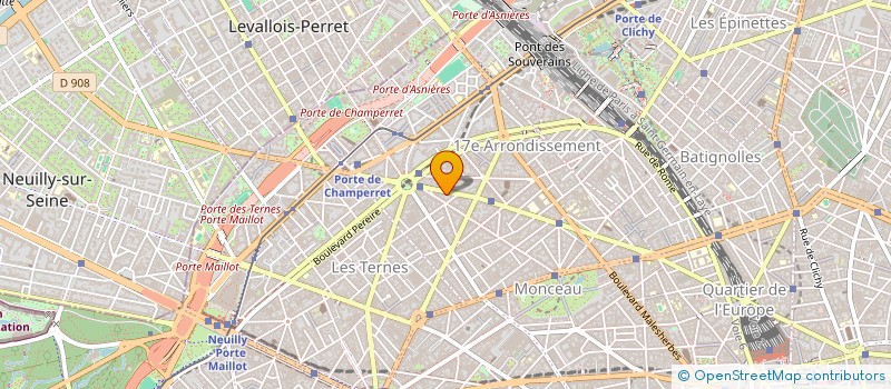 localisation de l'entreprise SCI DU 25 RUE DE LA TERRASSE  VILLE-D'AVRAY