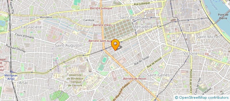 localisation de l'entreprise SCI DU 25 RUE DE MADRID  BORDEAUX