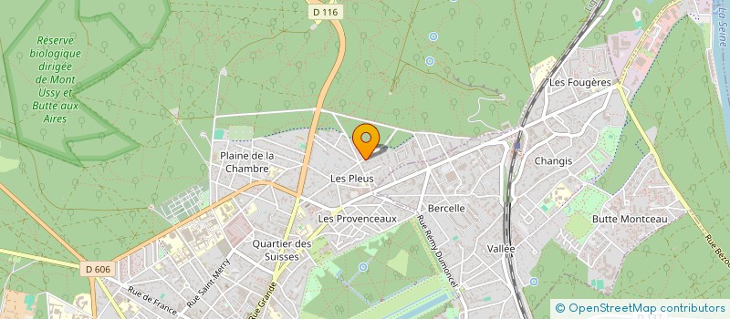 localisation de l'entreprise SCI DU 25 RUE HOCHE JUVISY SUR ORGE  FONTAINEBLEAU