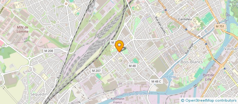 localisation de l'entreprise SCI DU 25 RUE SAINT JACQUES à LILLE