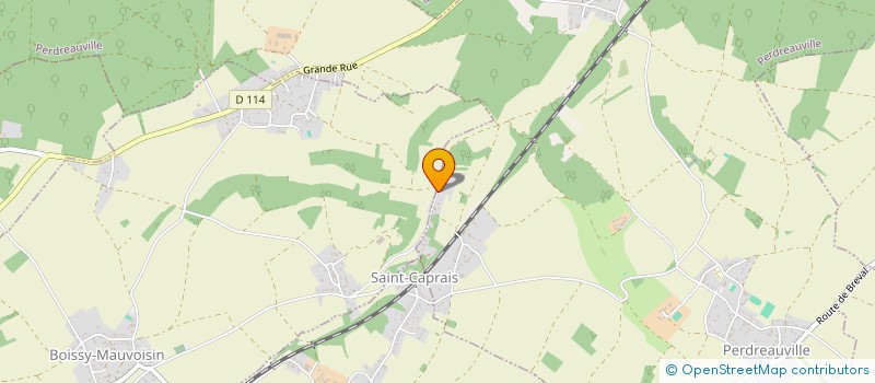 localisation de l'entreprise SCI DU 250 BIS BOULEVARD DU MAL JUIN  PERDREAUVILLE