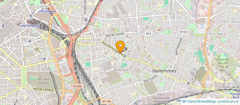 localisation de l'entreprise SCI DU 253 RUE PIERRE LEGRAND à LILLE