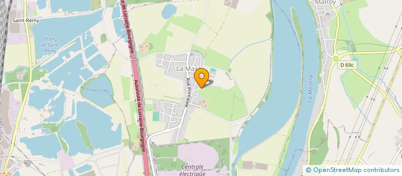 localisation de l'entreprise SCI DU 25A  LA MAXE