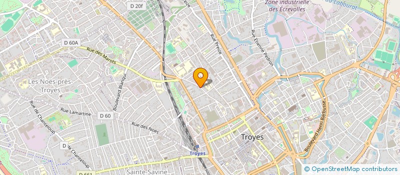 localisation de l'entreprise SCI DU 26 à TROYES