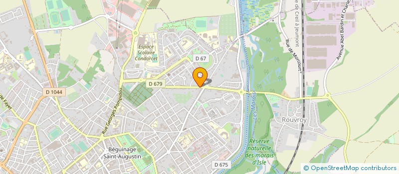 localisation de l'entreprise SCI DU 26 AVENUE FAIDHERBE à SAINT-QUENTIN
