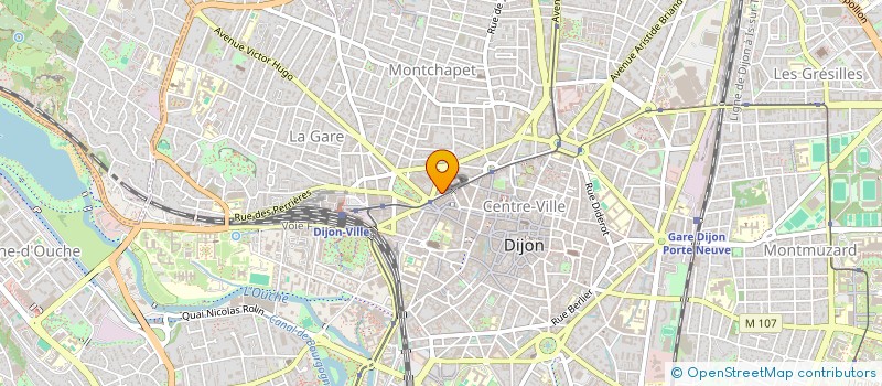 localisation de l'entreprise SCI DU 26 BOULEVARD DE BROSSES à DIJON