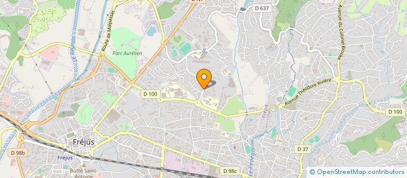 localisation de l'entreprise SCI DU 26 BOULEVARD DU GOLF à FREJUS