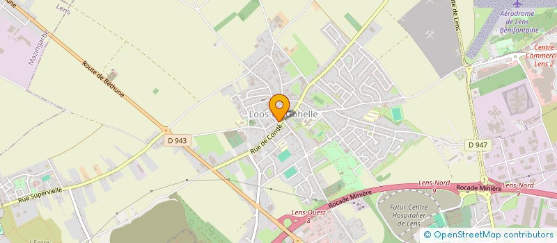 localisation de l'entreprise SCI DU 26 CHEMIN DE LA BASSEE  LOOS-EN-GOHELLE