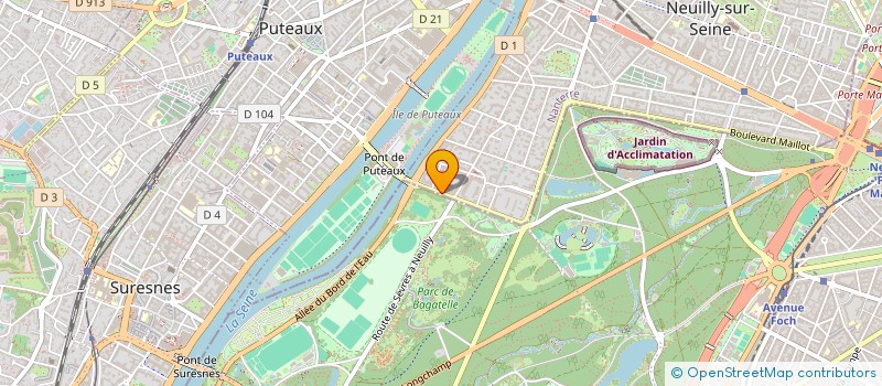 localisation de l'entreprise SCI DU 26 DE LA TOUR  NEUILLY-SUR-SEINE