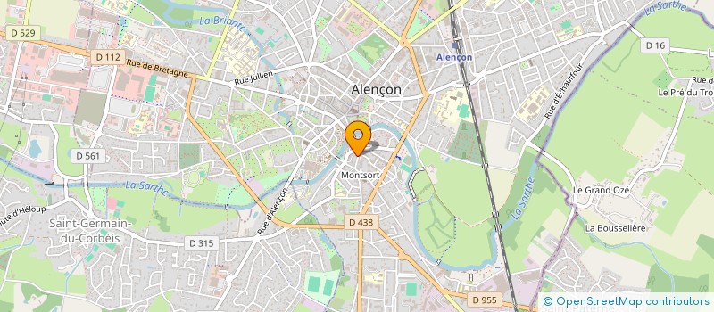 localisation de l'entreprise SCI DU 26 MAI à ALENCON