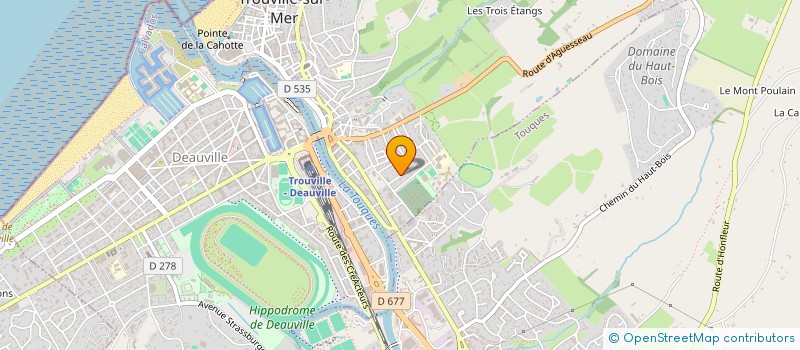 localisation de l'entreprise SCI DU 26 R PAUL BESSON  TROUVILLE-SUR-MER