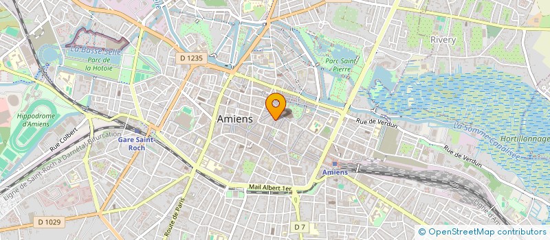 localisation de l'entreprise SCI DU 26 RUE AU LIN à AMIENS
