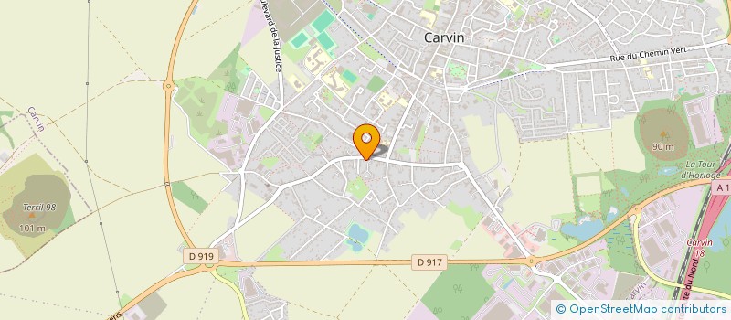 localisation de l'entreprise SCI DU 26 RUE DE BOURGOGNE  CARVIN