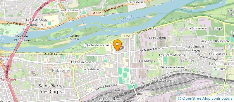 localisation de l'entreprise SCI DU 26 RUE GALPIN THIOU  SAINT-PIERRE-DES-CORPS