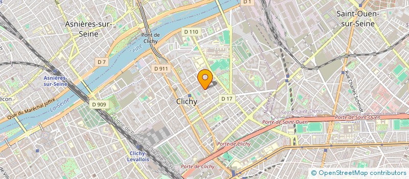 localisation de l'entreprise SCI DU 26 RUE GASTON PAYMAL à CLICHY