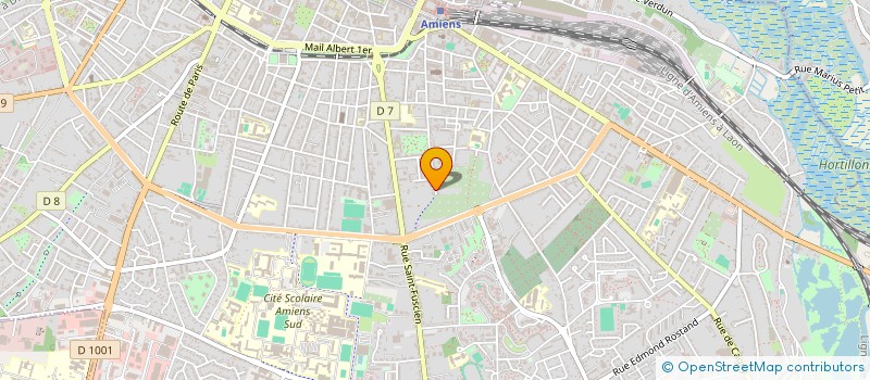 localisation de l'entreprise SCI DU 26 RUE SAINT FUSCIEN à AMIENS
