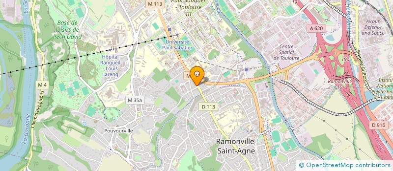 localisation de l'entreprise SCI DU 265  TOULOUSE
