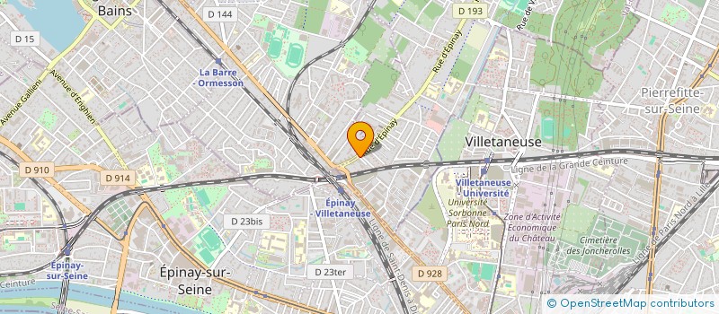 localisation de l'entreprise SCI DU 267 RUE D'EPINAY  MONTMAGNY