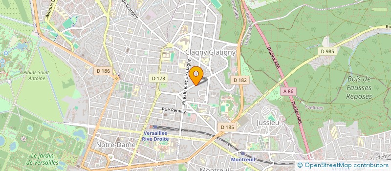 localisation de l'entreprise SCI DU 27-29 RUE CARNOT à VERSAILLES